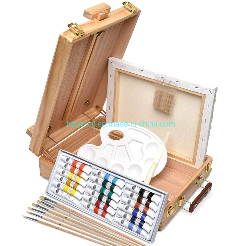 Table Easel with Acrylic Painting Set